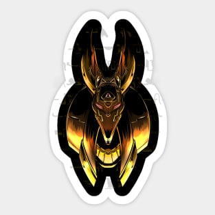 Mecha Anubis Sticker